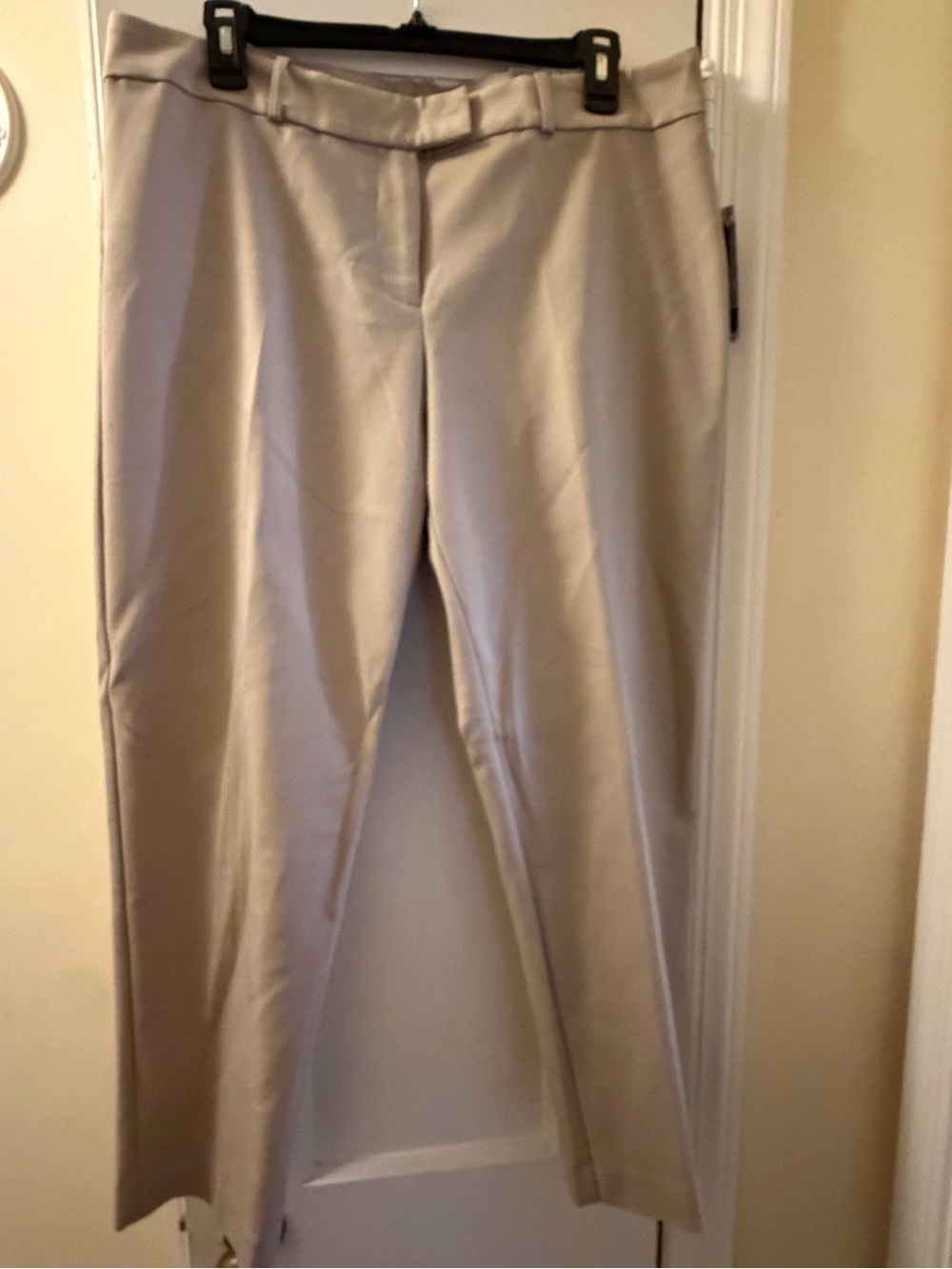 Liz Claiborne Emma Classic Ankle Dress Pants khaki Size 12 NEW WITH TAGS